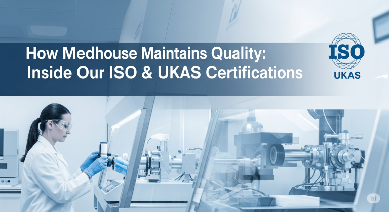 How Medhouse Maintains Quality: Inside Our ISO & UKAS Certifications