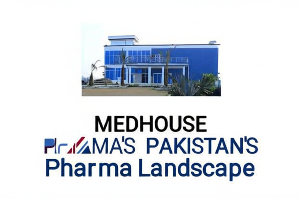 Medhouse team working in certified lab and export facility, representing innovation, structure, and ethical pharma leadership from Pakistan.