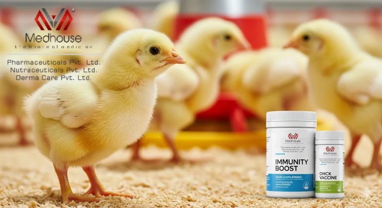 How to Build Immunity in Broiler Chicks Using Medhouse Products